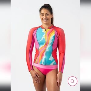 Gemma Lee 2mm Limestone Neoprene Wetsuit Jacket NWT